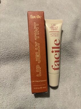 Facile Lip Jelly Tint Lip Treatment shade Cognac Brand New in Box!!!